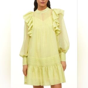 **5/$25** H&M  Ruffle Trimmed Tunic